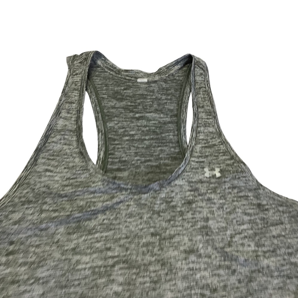 Grey Racerback Under Armor Tank Top size tag missing - Picture 5 of 10